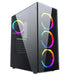 Gembird CCC-FC-1500RGB computer case Midi Tower Black Transparent - Computer casesOBU-OBU<<<CasesOBU<<<ActionPL
