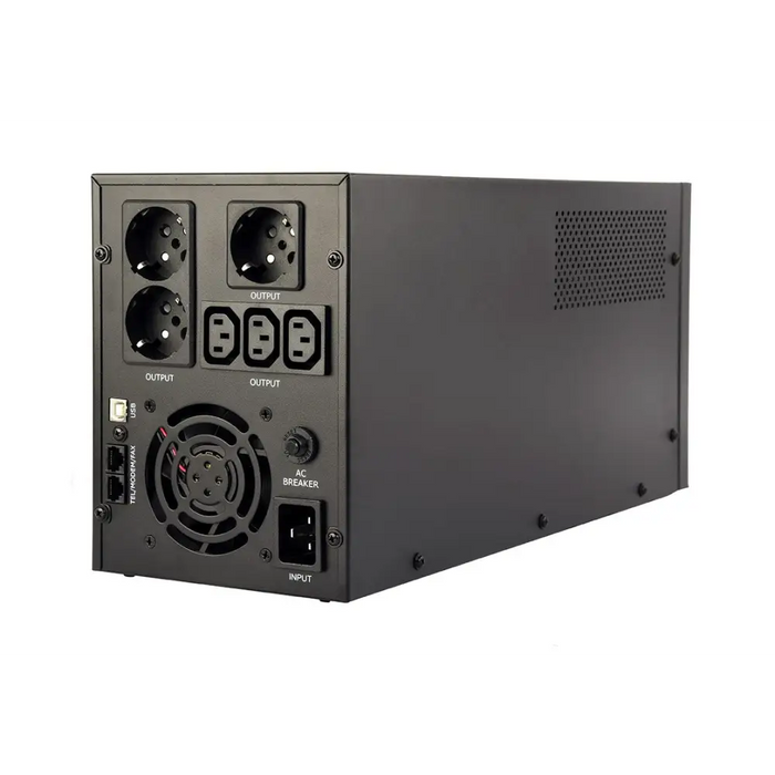 Gembird EG-UPS-036 uninterruptible power supply (UPS) Line-Interactive 3 kVA 1800 W 6 AC outlet(s)