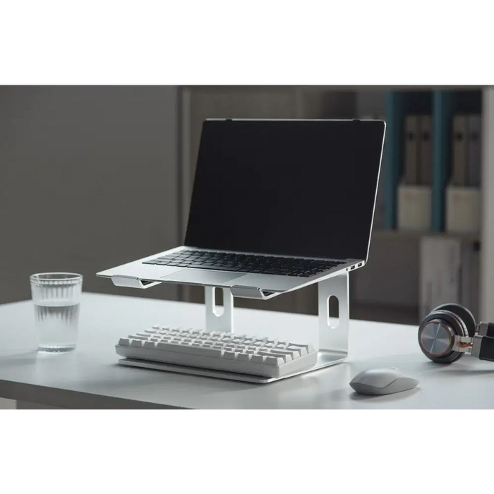 Gembird NBS-D1-01 laptop stand Aluminium Silver 39.6 cm (15.6’’) - Stands for notebooksCHL-POD<<<CoolingCHL<<<ActionPL