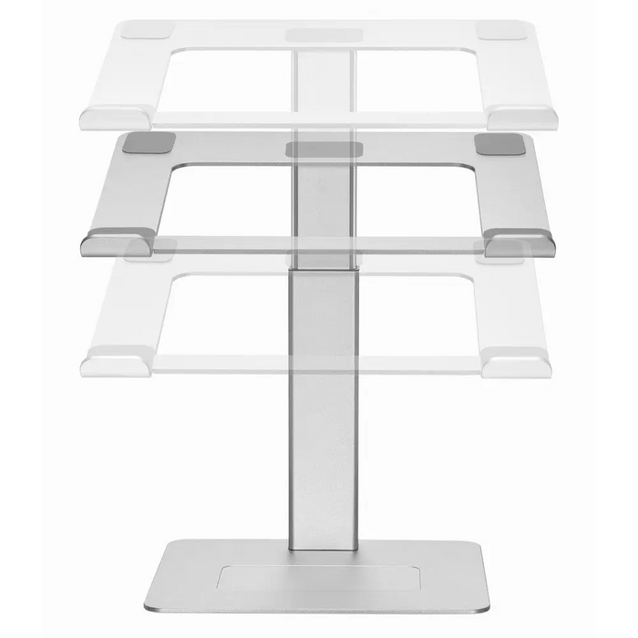 Gembird NBS-D1-02 laptop stand Silver 39.6 cm (15.6’’) - Stands for notebooksCHL-POD<<<CoolingCHL<<<ActionPL