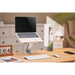 Gembird NBS-D1-03 laptop stand Silver 39.6 cm (15.6’’) - Stands for notebooksCHL-POD<<<CoolingCHL<<<ActionPL