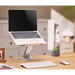 Gembird NBS-D1-03 laptop stand Silver 39.6 cm (15.6’’) - Stands for notebooksCHL-POD<<<CoolingCHL<<<ActionPL