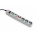 Gembird SPG6-B-6C power extension 1.8 m 6 AC outlet(s) - Power stripsLIP-LIS<<<Slats and extension cordsLIP<<<ActionPL