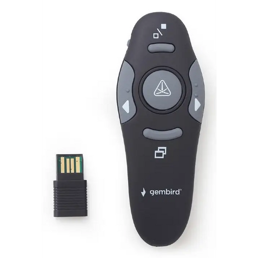 Gembird WP-L-11 remote control IR Wireless Projection screen Press buttons - Accessories