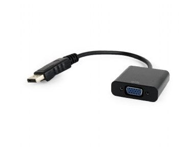 DisplayPort to VGA adapter GEMBIRD A-DPM-VGAF-02 Black