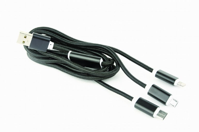 Gembird USB Charging Cable 3 in 1 CC-USB2-AM31-1M