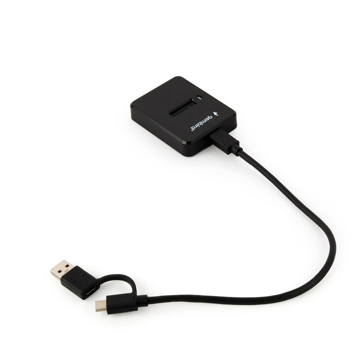 Gembird DD-U3M2 storage drive docking station USB 3.2 Gen 1 (3.1 Gen 1) Type-C Black