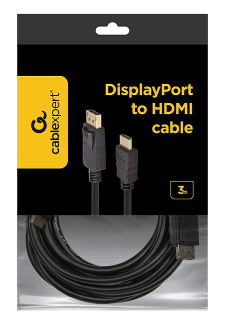 DisplayPort to HDMI Adapter GEMBIRD CC-DP-HDMI-3M Black 3 m