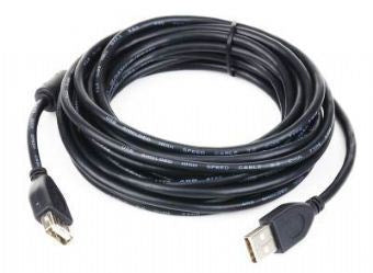 Gembird 1.8m USB 2.0 A M/FM USB cable USB A Black