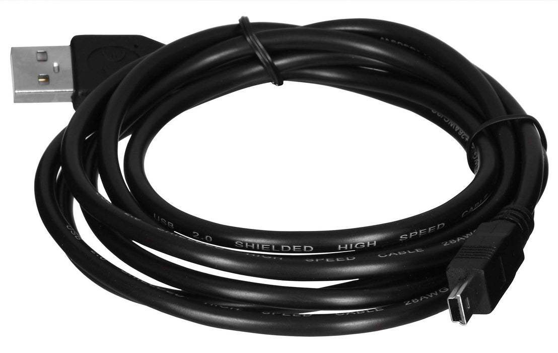 Gembird 1.8m USB 2.0 A/mini-USB M USB cable USB A Mini-USB B Black