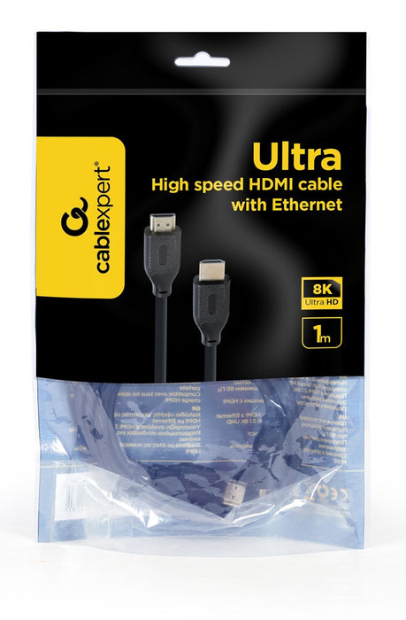 Gembird CC-HDMI8K-1M HDMI cable HDMI Type A (Standard) Black