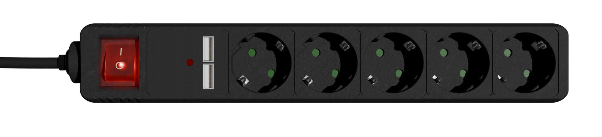Power Strip - 5 Sockets GEMBIRD SPG5-U2-5-02
