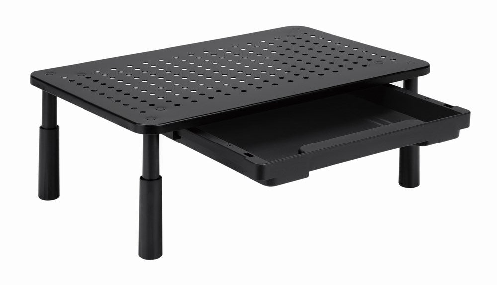 Gembird MS-TABLE-D-01 Adjustable monitor stand with drawer (rectangle)