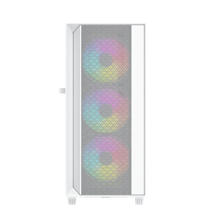 Gembird Fornax 4000W ARGB gaming ATX computer case, Midi Tower, backlight, White