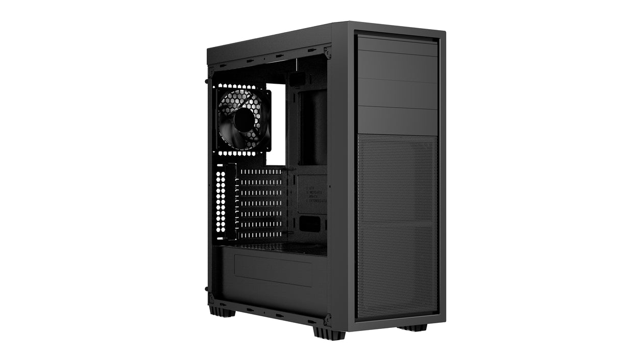 Gembird Fornax K500 ATX computer case, Midi Tower, Black
