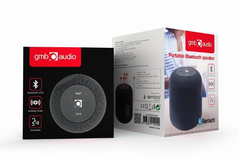 Portable Bluetooth Speakers GEMBIRD 5 W