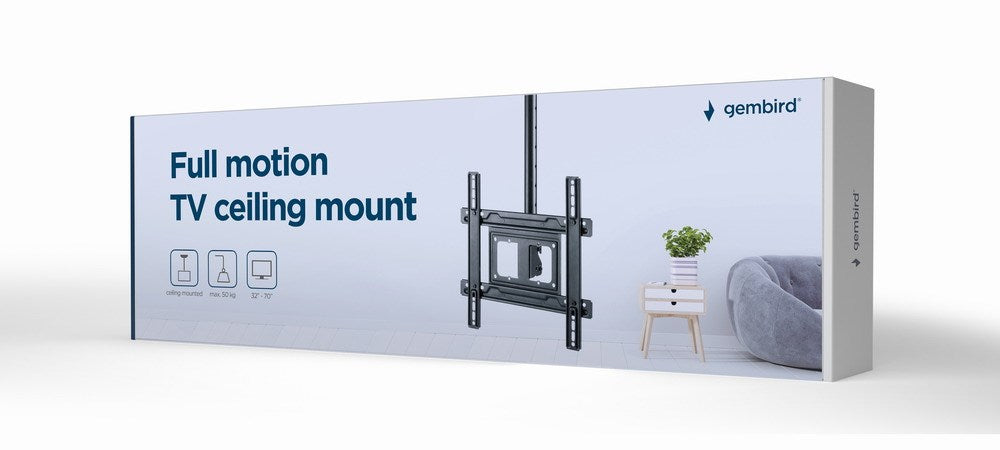 Gembird CM-70ST-01 TV mount/stand 177.8 cm (70") Black