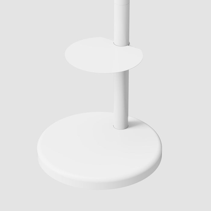 Gembird TVS-86TR-01-W TV floor stand, 37" - 86", white