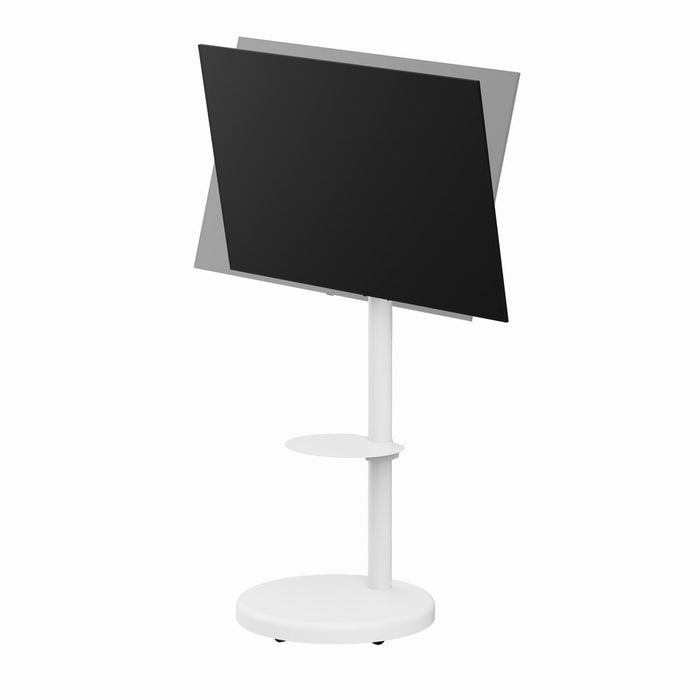 Gembird TVS-86TR-01-W TV floor stand, 37" - 86", white