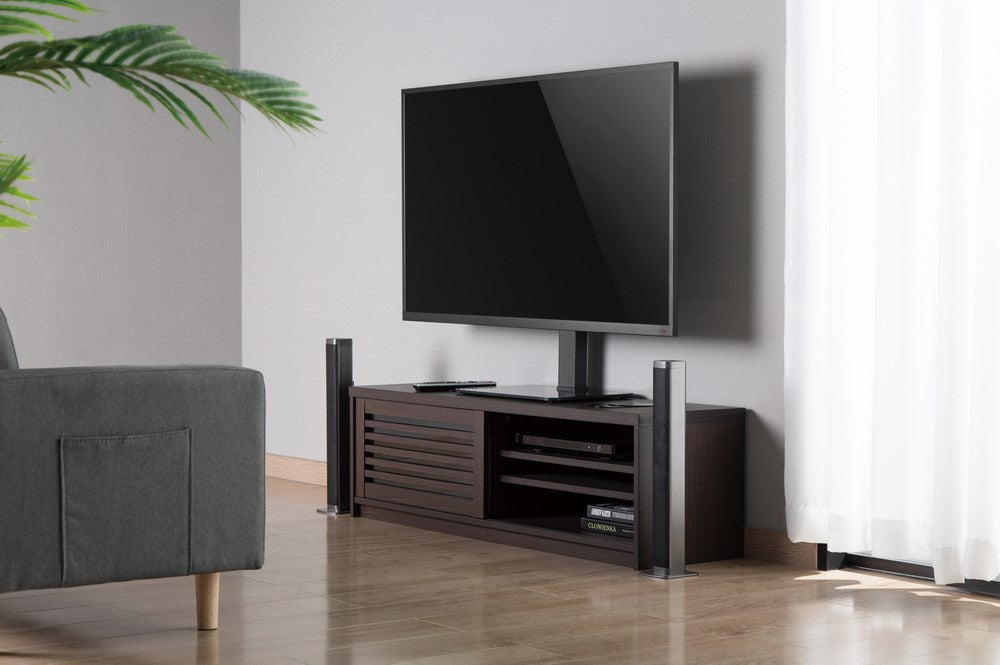 Gembird TVS-D55S-01 Tabletop TV stand (swivel), 23" - 55", black