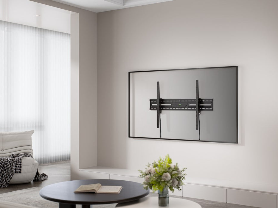 Gembird WM-100T-01 TV wall mount (tilt), 43”-100”, black