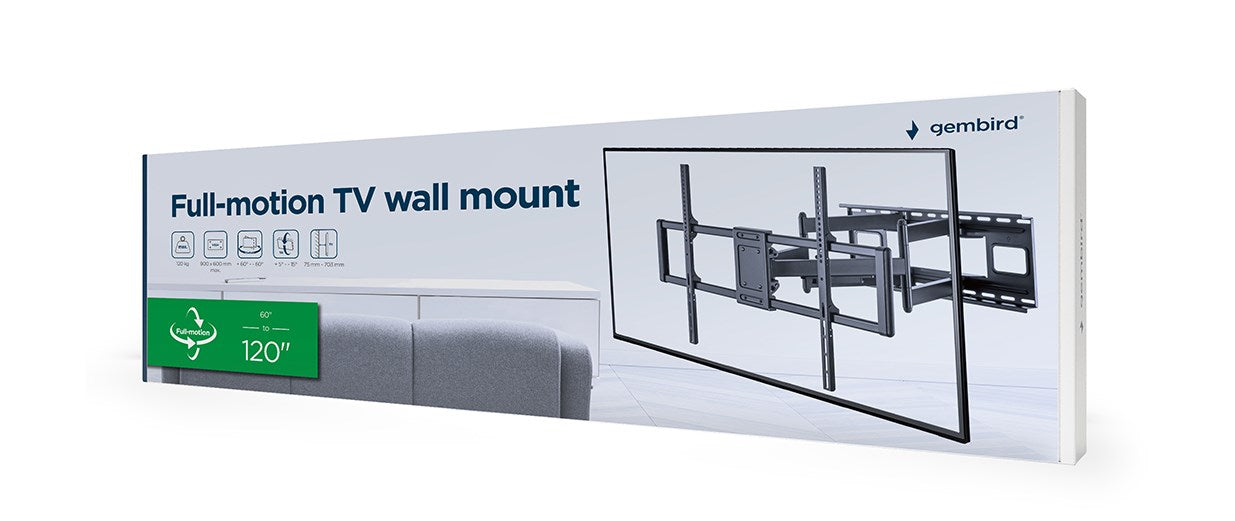 TV Mount GEMBIRD WM-120ST-01 120"