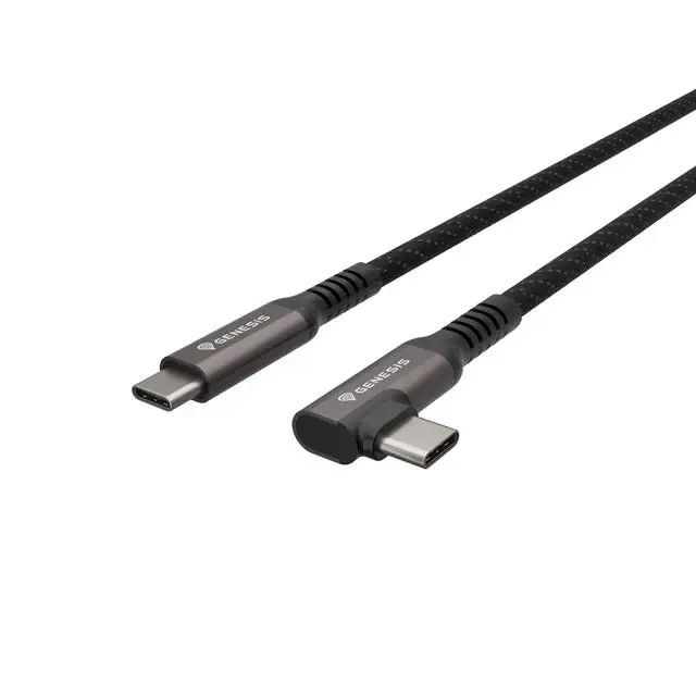 Genesis Cable USB-C M/M 3.1 GEN 2 10GB/S PD60W VR 5m Black - Аксесоари<<<GENESIS компютърна