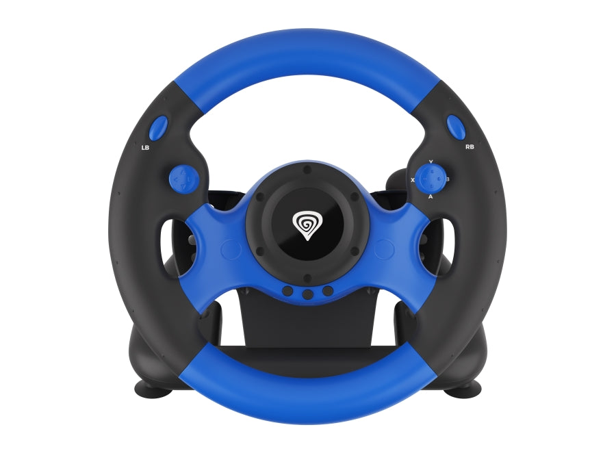 Genesis Driving Wheel Seaborg 350 For PC/Console - Джойстици<<<GENESIS компютърна