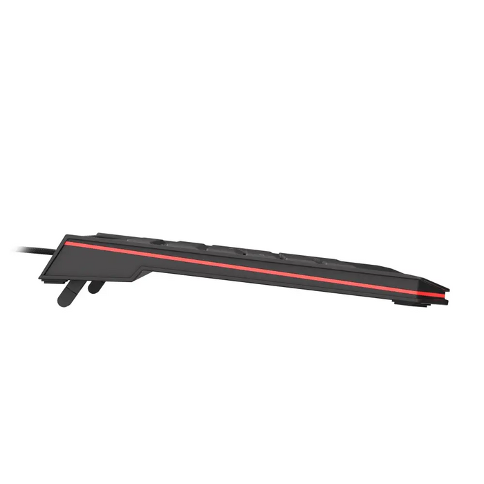 Genesis Gaming Keyboard Lith 400 RGB US Layout RGB Backlight X-Scissor Slim - Клавиатури<<<GENESIS компютърна