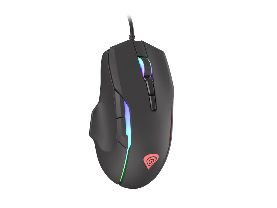 Genesis Gaming Mouse Xenon 220 6400dpi with Software Illuminated Black - Мишки<<<GENESIS компютърна