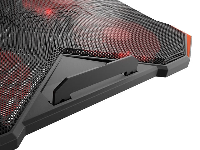 Genesis Laptop Cooling Pad Oxid 260 15.6-17.3 4 Fans Led Light 2 Usb - Кутии и охлаждания<<<GENESIS компютърна