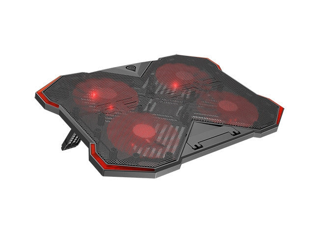 Genesis Laptop Cooling Pad Oxid 260 15.6-17.3 4 Fans Led Light 2 Usb - Кутии и охлаждания<<<GENESIS компютърна