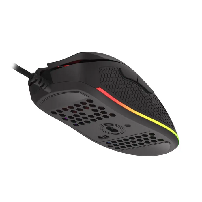 Genesis Light Weight Gaming Mouse Krypton 550 8000 DPI RGB Software Black - Мишки<<<GENESIS компютърна