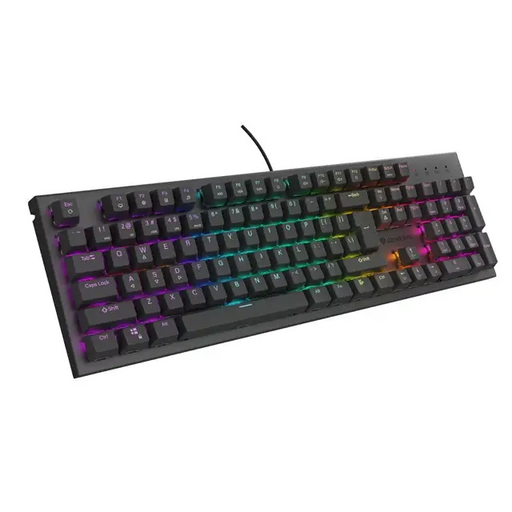 Genesis Mechanical Gaming Keyboard Thor 303 RGB Backlight Brown Switch US Layout Black - Клавиатури<<<GENESIS