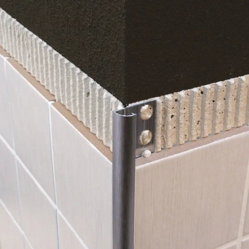 GENESIS OPEN PROFILE FOR EXTERIOR CORNER - Профили и аксесоари<<<Плочки и лайстни<<<Баня<<<Praktiker&&&Профили и