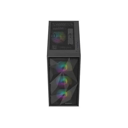 Genesis PC Case DIAXID 605 RGB Mini Tower Window Black - Кутии и охлаждания<<<GENESIS компютърна