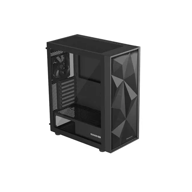 Genesis PC Case DIAXID 605F Mini Tower Window Black - Кутии и охлаждания<<<GENESIS компютърна