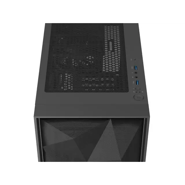 Genesis PC Case DIAXID 605F Mini Tower Window Black - Кутии и охлаждания<<<GENESIS компютърна