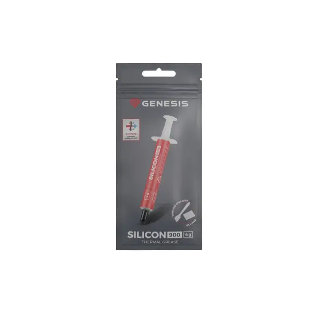 Genesis Thermal Grease Silicon 900 4G - Аксесоари<<<GENESIS компютърна периферия<<<GENESIS<<<PolyComp