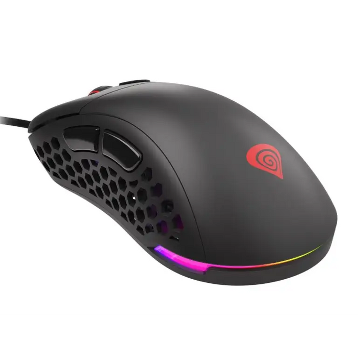 Genesis Ultralight Gaming Mouse Xenon 800 16000 dpi RGB Black - Мишки<<<GENESIS компютърна