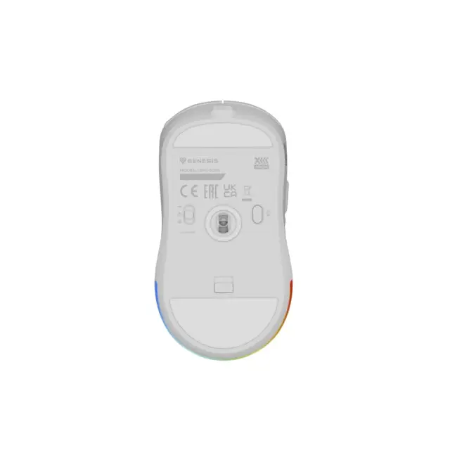 Genesis Wireless Gaming Mouse Zircon XIII Custom Wireless 26000 DPI White - Мишки<<<GENESIS компютърна