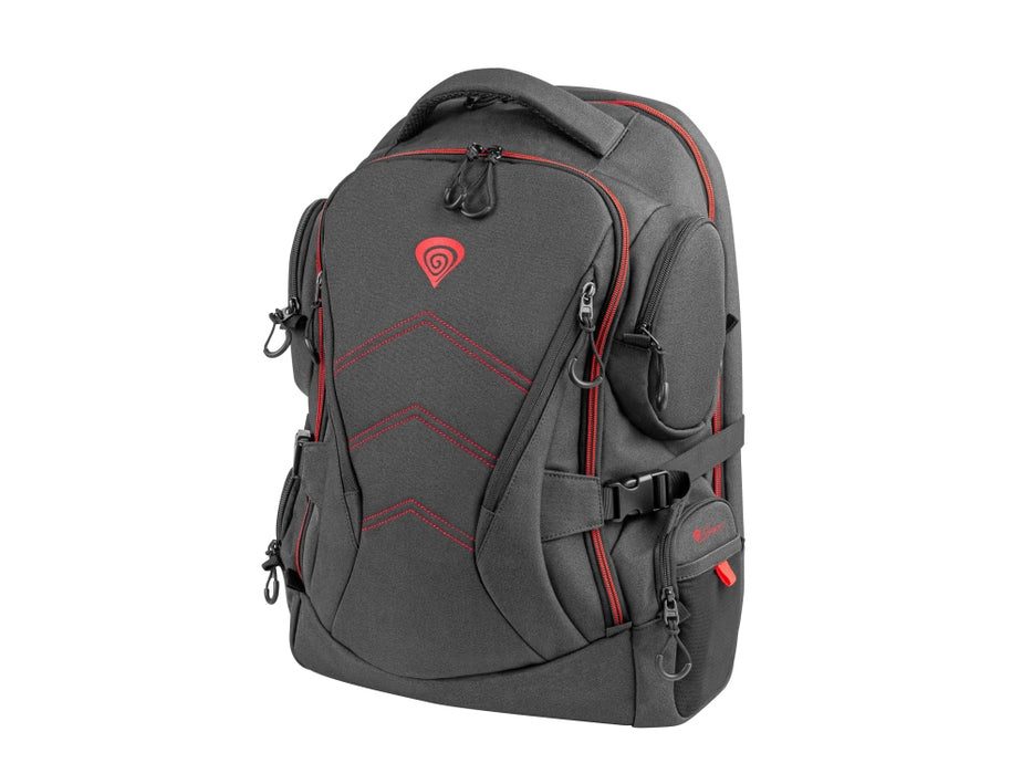 Genesis Laptop Backpack Pallad 550 Black 15,6"/17,3"