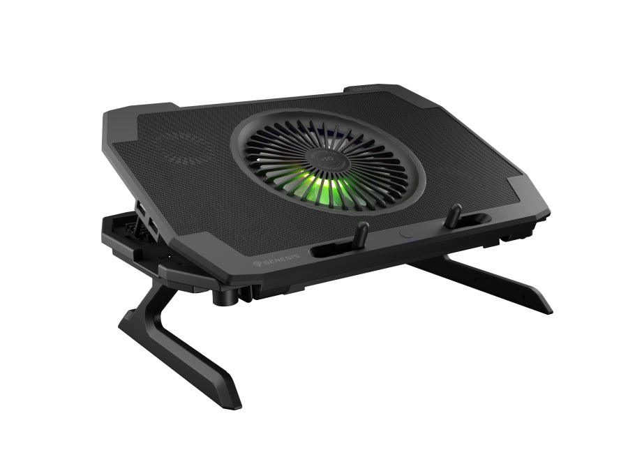 Genesis Laptop Cooling Pad Oxid 850 15.6-17.3 5 Fans, Led Light