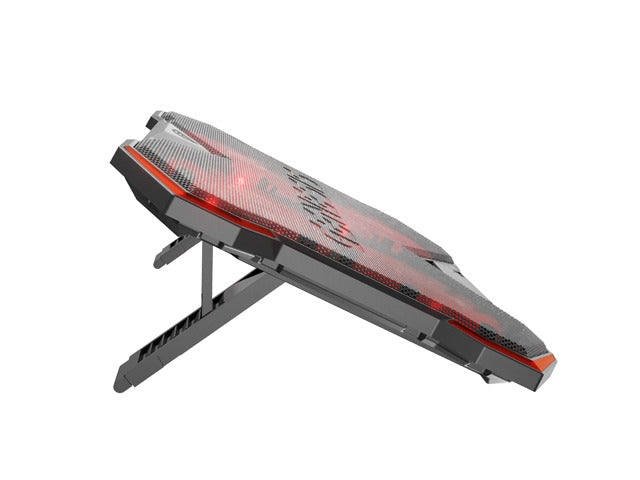 Genesis Laptop Cooling Pad Oxid 260 15.6-17.3 4 Fans, Led Light, 2 Usb