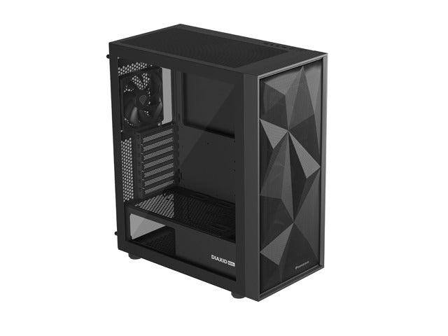 Genesis PC Case DIAXID 605F Mini Tower Window, Black