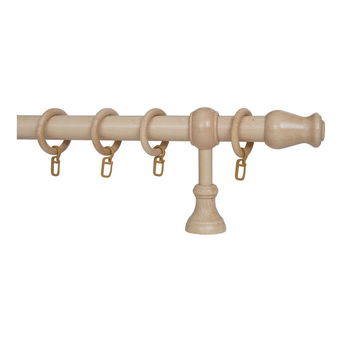 GENKOVSKI WOODEN CORNICE MODEL 4 160 CM. NATURAL BEECH