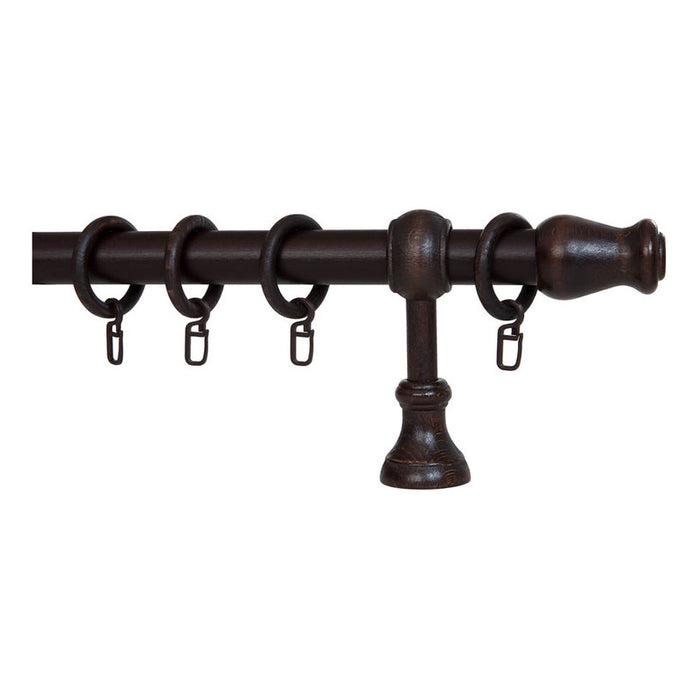 WOODEN CORNICE GENKOVSKI MODEL 4 200 CM. DARK WALNUT