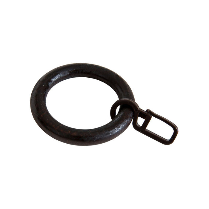 ACCESSORY RING WITH HOOK GENKOVSKI DARK WALNUT 10 PCS.