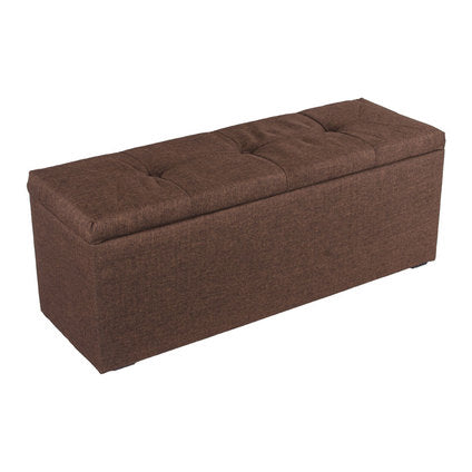 GENOMAX CHEST-STOOL 99X36X33 CM. BROWN - Табуретки<<<Мебели и обков<<<Мебели и интериор<<<Praktiker