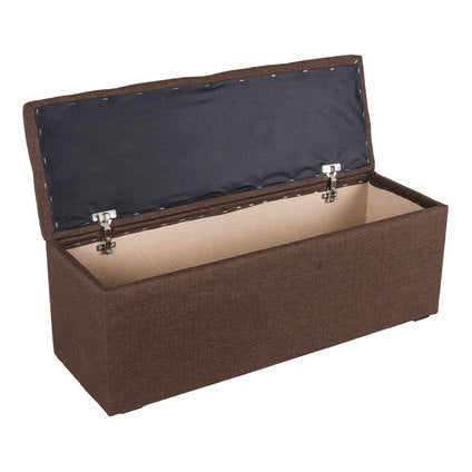 GENOMAX CHEST-STOOL 99X36X33 CM. BROWN - Табуретки<<<Мебели и обков<<<Мебели и интериор<<<Praktiker